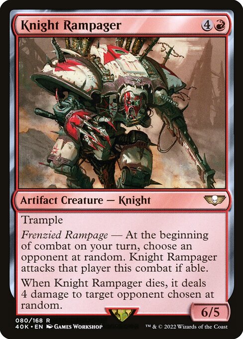 Knight Rampager - Universes Beyond: Warhammer 40,000