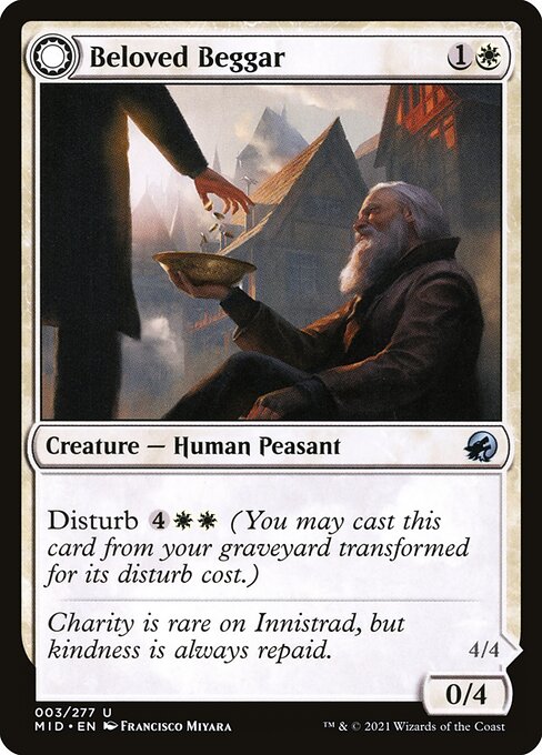 Beloved Beggar - Innistrad: Midnight Hunt