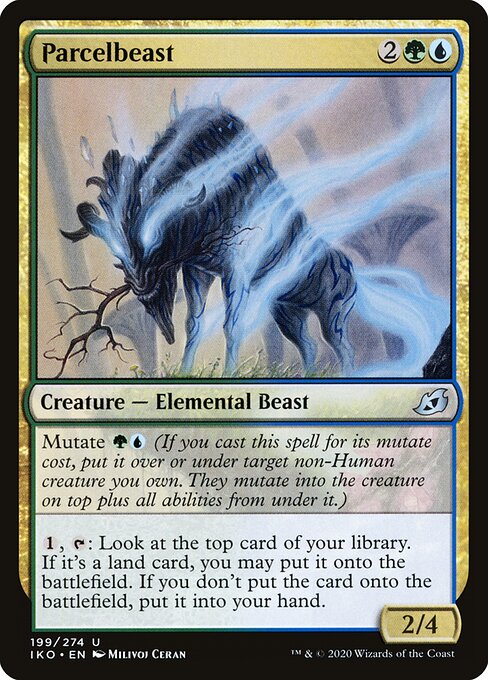Parcelbeast (Foil) - Ikoria: Lair of Behemoths