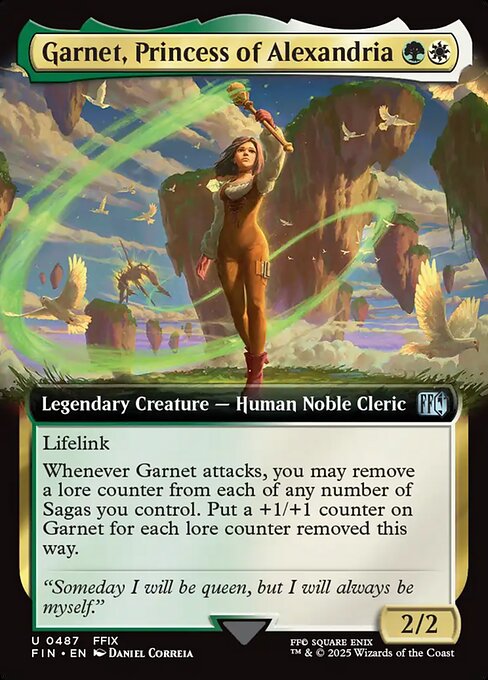 Garnet, Princess of Alexandria (Extended Art) - FINAL FANTASY