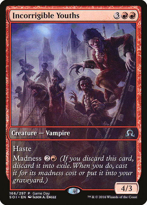 Incorrigible Youths - Game Day & Store Championship Promos