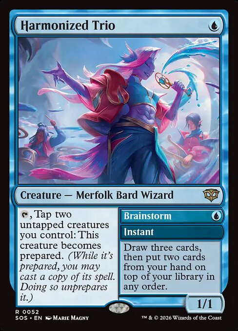 Harmonized Trio (Foil) - Secrets of Strixhaven