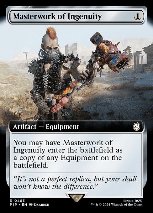 Masterwork of Ingenuity (Extended Art) - Universes Beyond: Fallout