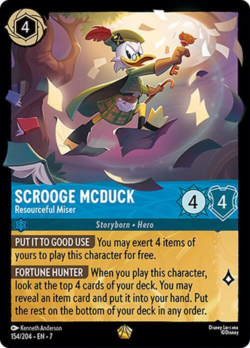 Scrooge McDuck - Resourceful Miser (Foil) - Archazia's Island