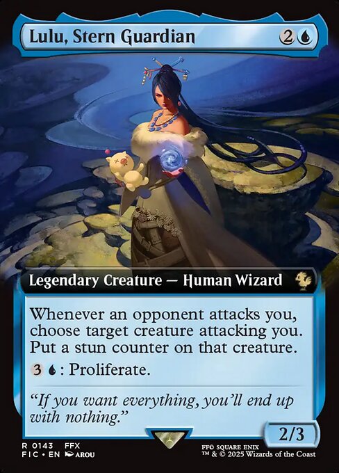 Lulu, Stern Guardian (Extended Art) - Commander: FINAL FANTASY