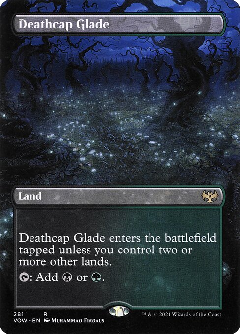 Deathcap Glade (Borderless) - Innistrad: Crimson Vow