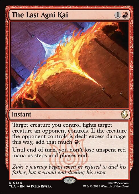 The Last Agni Kai (Foil) - Avatar: The Last Airbender
