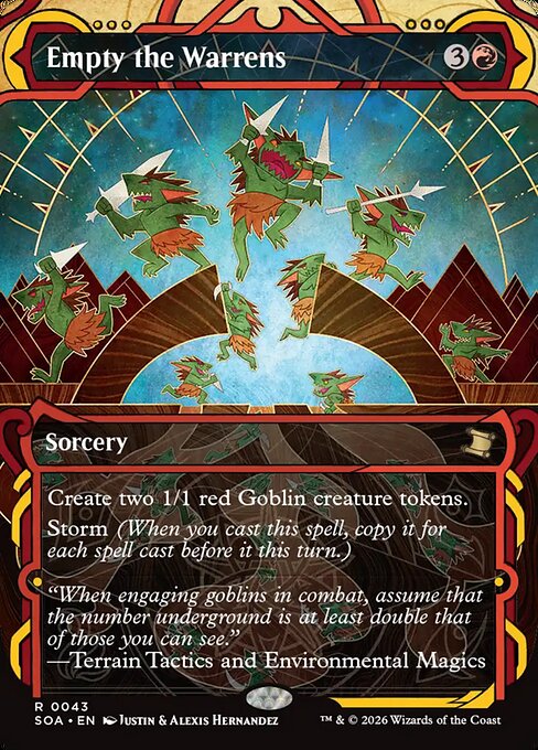Empty the Warrens (Foil) - Secrets of Strixhaven: Mystical Archive