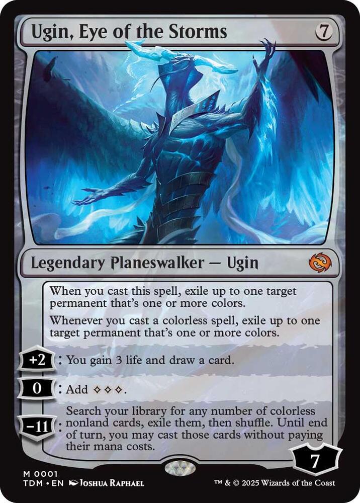 Ugin, Eye of the Storms (Foil) - Tarkir: Dragonstorm
