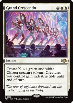 Grand Crescendo - Commander: Tarkir: Dragonstorm