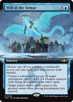 Will of the Temur (Extended Art) - Commander: Tarkir: Dragonstorm