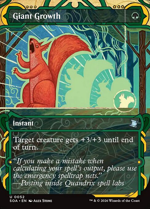 Giant Growth - Secrets of Strixhaven: Mystical Archive