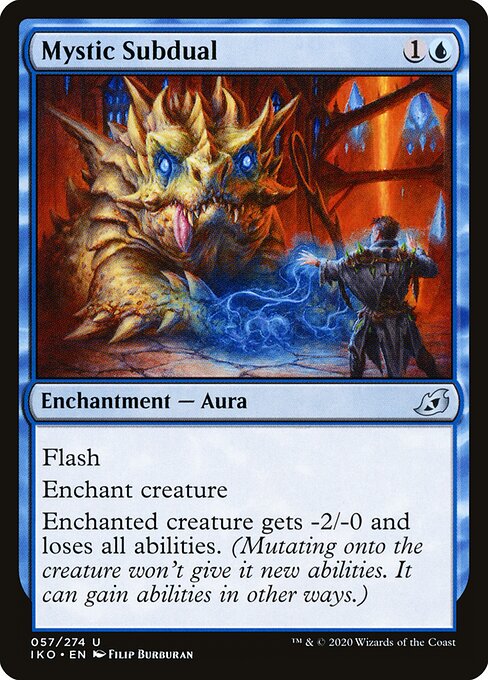 Mystic Subdual (Foil) - Ikoria: Lair of Behemoths