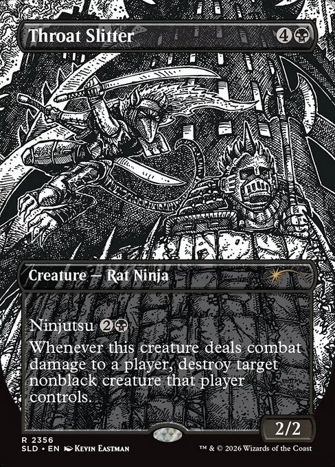 Throat Slitter (2356) (Foil) - Secret Lair Drop Series