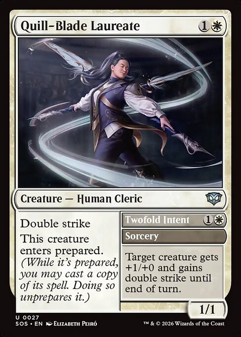 Quill-Blade Laureate - Secrets of Strixhaven