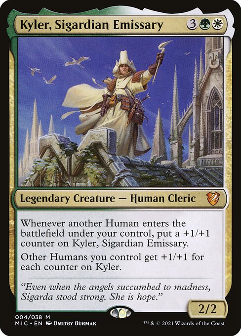 Kyler, Sigardian Emissary - Commander: Innistrad: Midnight Hunt