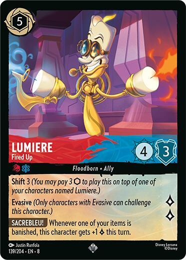 Lumiere - Fired Up (Foil) - Reign of Jafar