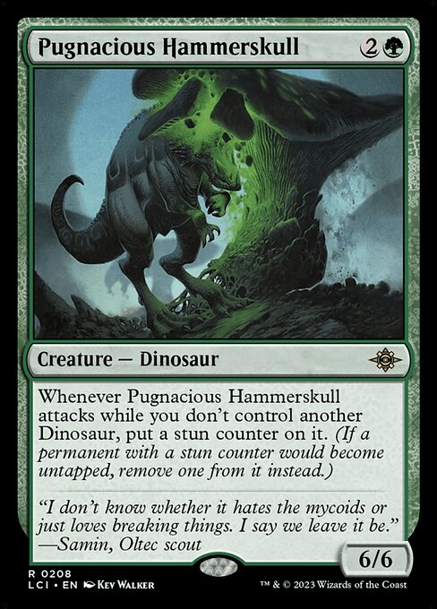 Pugnacious Hammerskull (Foil) - The Lost Caverns of Ixalan