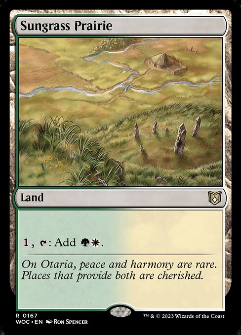 Sungrass Prairie - Commander: Wilds of Eldraine
