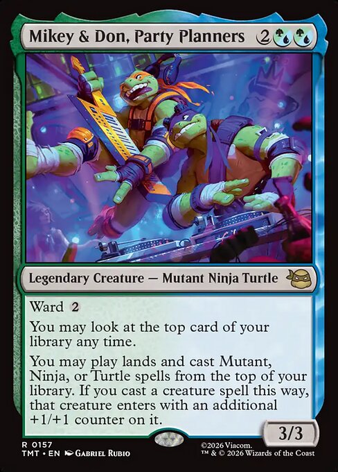 Mikey & Don, Party Planners - Teenage Mutant Ninja Turtles