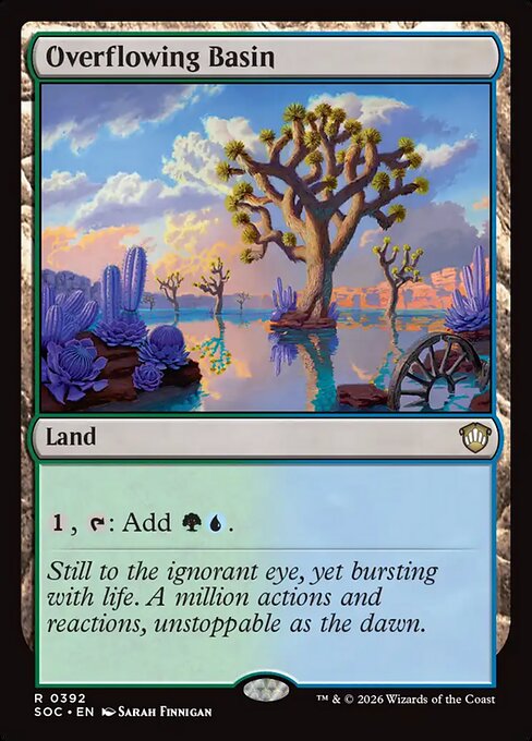 Overflowing Basin - Commander: Secrets of Strixhaven