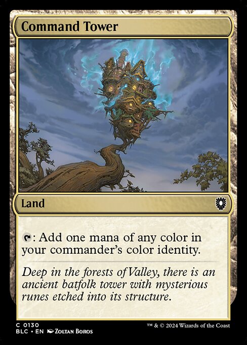 Command Tower - Commander: Bloomburrow