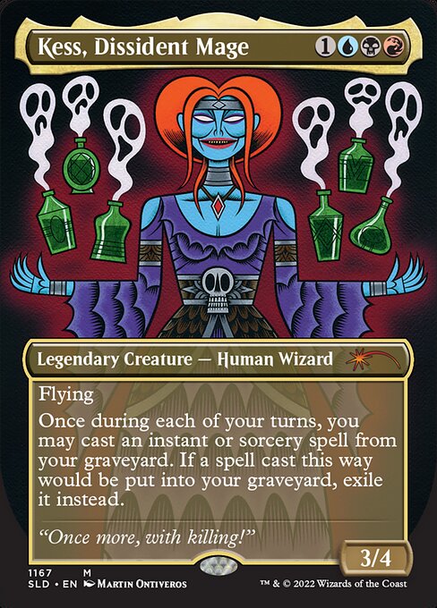 Kess, Dissident Mage - Secret Lair Drop Series