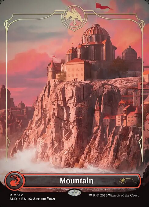 Mountain (2512) (Foil) - Secret Lair Drop Series