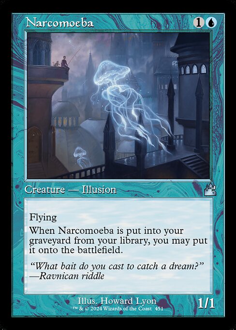 Narcomoeba (Retro Frame) (Foil) - Ravnica Remastered
