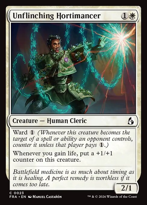 Unflinching Hortimancer (Foil) - Reality Fracture