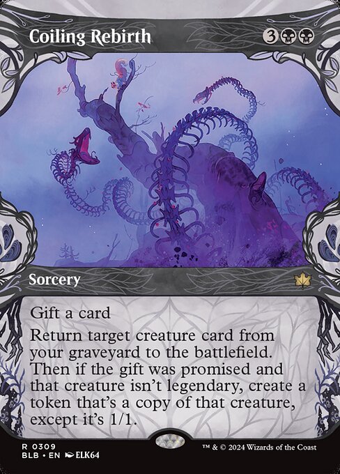 Coiling Rebirth (Showcase) - Bloomburrow
