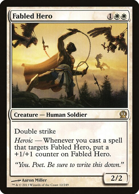 Fabled Hero (Foil) - Theros