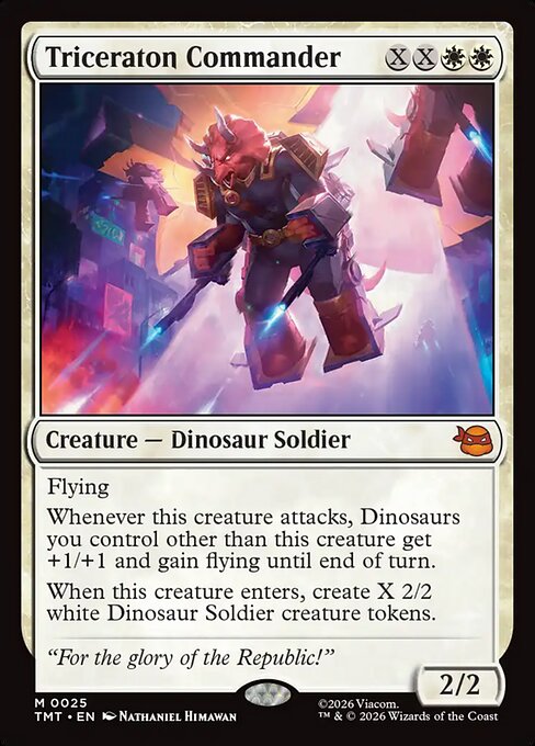 Triceraton Commander - Teenage Mutant Ninja Turtles