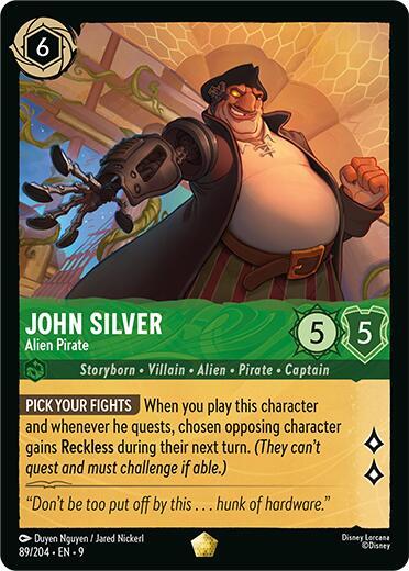John Silver - Alien Pirate - Fabled