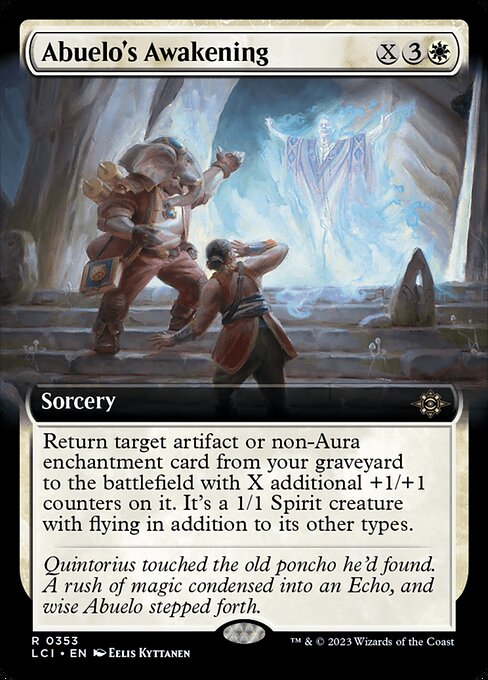 Abuelo's Awakening (Extended Art) - The Lost Caverns of Ixalan
