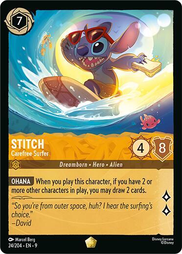 Stitch - Carefree Surfer - Fabled