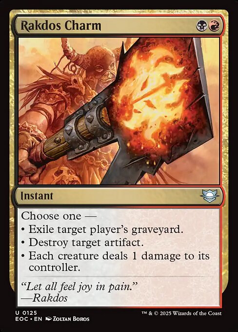 Rakdos Charm - Commander: Edge of Eternities
