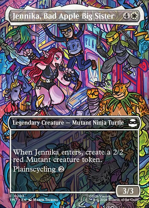 Jennika, Bad Apple Big Sister (Borderless) (Foil) - Teenage Mutant Ninja Turtles