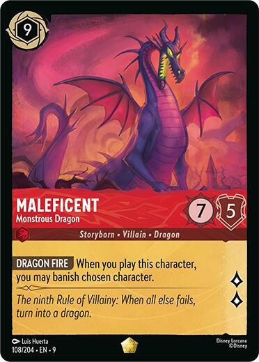 Maleficent - Monstrous Dragon - Fabled