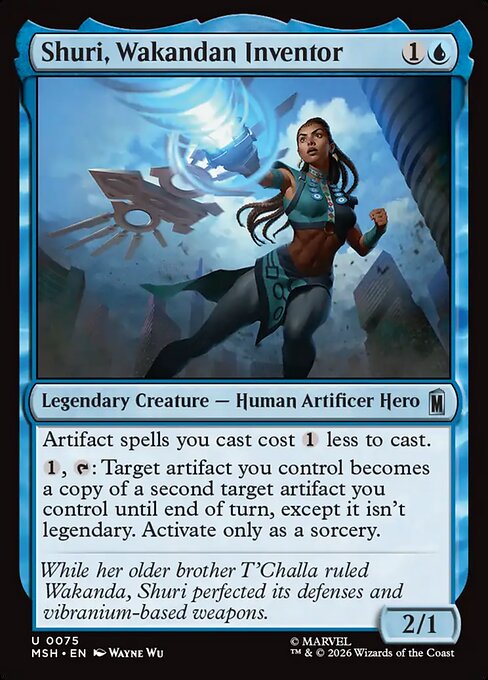 Shuri, Wakandan Inventor (Foil) - Marvel Super Heroes