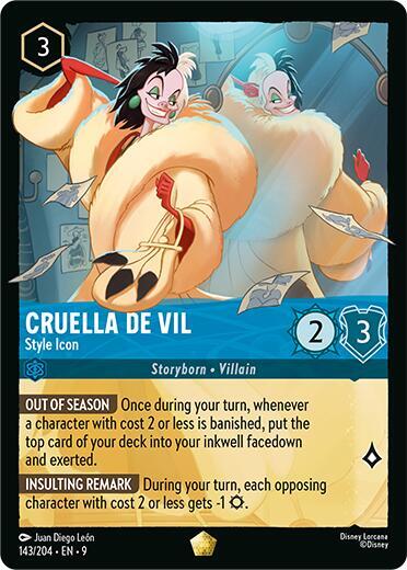 Cruella De Vil - Style Icon - Fabled