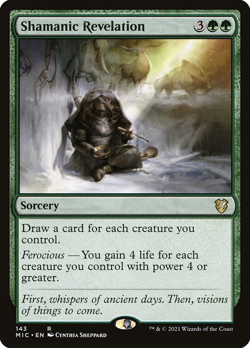 Shamanic Revelation - Commander: Innistrad: Midnight Hunt