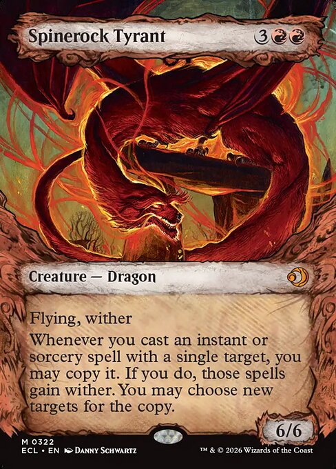 Spinerock Tyrant (0322) (Showcase) (Foil) - Lorwyn Eclipsed