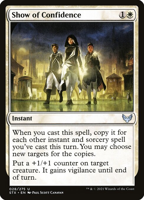Show of Confidence - Strixhaven: School of Mages
