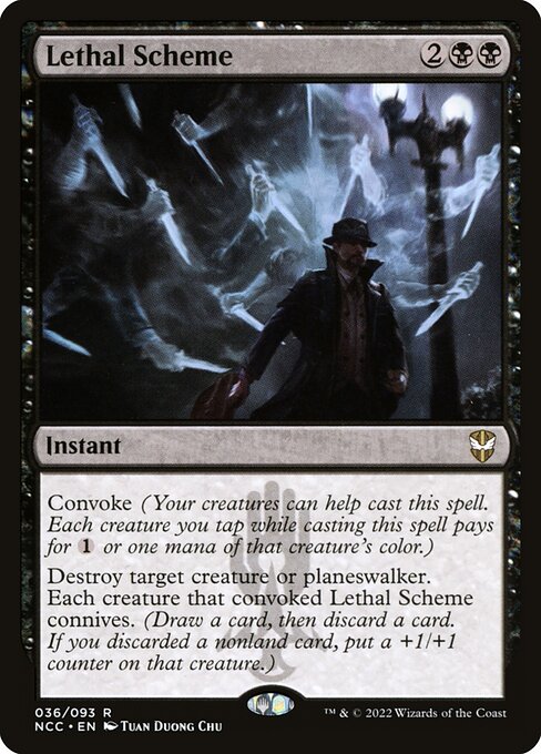 Lethal Scheme - Commander: Streets of New Capenna