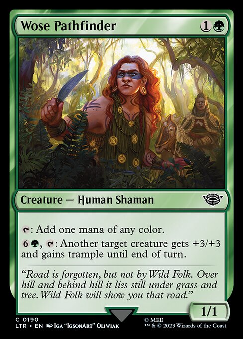 Wose Pathfinder (Foil) - Universes Beyond: The Lord of the Rings: Tales of Middle-earth