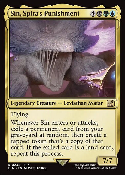 Sin, Spira's Punishment (Borderless) (Foil) - FINAL FANTASY
