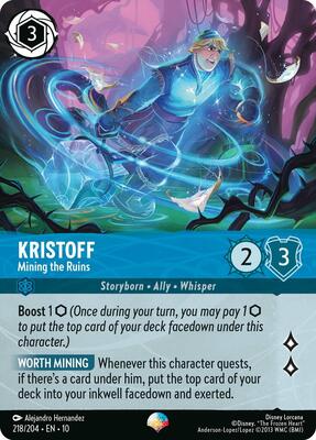 Kristoff - Mining the Ruins (Epic) (Foil) - Whispers in the Well