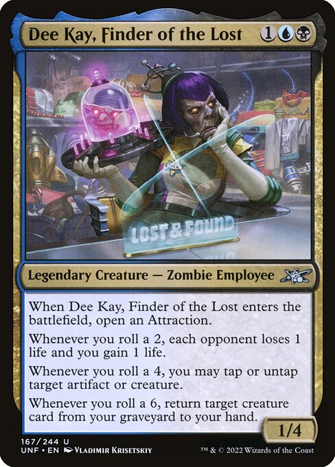 Dee Kay, Finder of the Lost - Unfinity