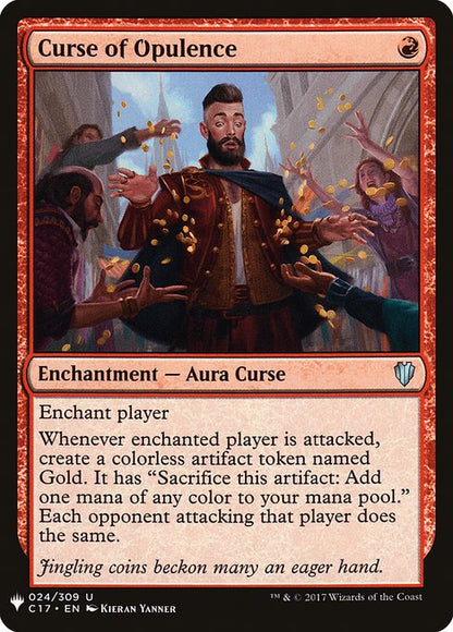 Curse of Opulence - The List Reprints